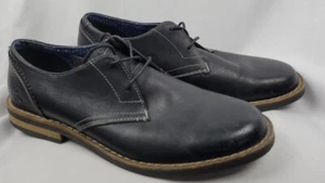 Penguin by Munsingwear elegante Herrenschuhe Willie Größe 10 schwarz klassische Oxford-Schuhe - Bild 1 von 14