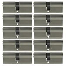 2- 10x Profilzylinder 80mm 40/40 Tür Zylinder Schloss Gleichschließend