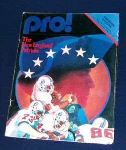 PRO! Programa Game Day Green Bay Packers vs New England Patriots 1 de octubre de 1979 - Imagen 1 de 3