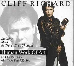 Cliff Richard Human Work Of Art CD1 only in g/f Digipak? UK CD Single - Picture 1 of 2