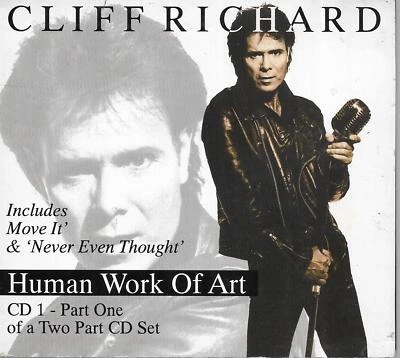Cliff Richard Human Work Of Art CD1 only in g/f Digipak? UK CD Single - Image 1 of 2