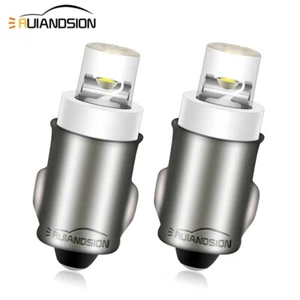 2pcs BA7S DIP LED Lampe d'ampoule de jauge de tableau de bord DC 12V Blanc xénon - Imagen 1 de 7