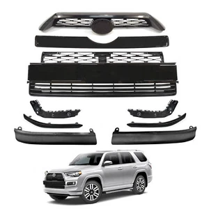 For 14-19 Toyota 4Runner Limited Black Front Bumper Grille Assembly Body Kits - Picture 1 of 7