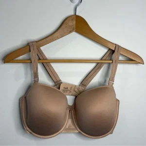 Chantelle Nude Strapless Vous Et Moi Convertible T-Shirt Bra style 2126 (34DDD) - Picture 1 of 8