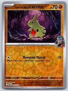 Team Rocket's Larvitar - Reverse Holo - Destined Rivals 094/182 Pokemon Karte NM - Bild 1 von 2
