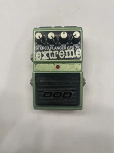 Pedal efecto guitarra DOD Digitech GFX75 Extreme Stereo Analógico Flanger raro - Imagen 1 de 7