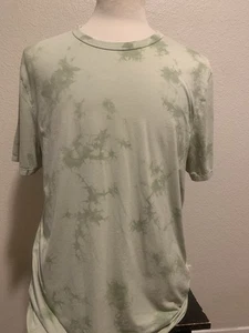 Lululemon Herren Größe Large grün Batik Fundamental Tee Kurzarm Shirt - Bild 1 von 13