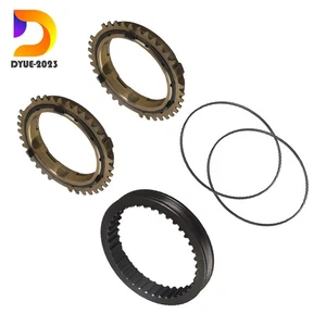 3-4 Brass Synchro Sleeve Set For Honda K20 K20A K20Z K20z3 Transmission - Picture 1 of 11