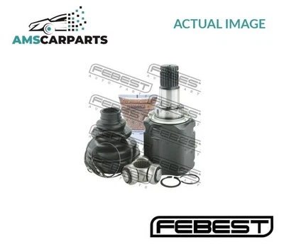 DRIVESHAFT CV JOINT KIT TRANSMISSION END FRONT LEFT 0111-AGV10LH FEBEST NEW - Image 1 of 4