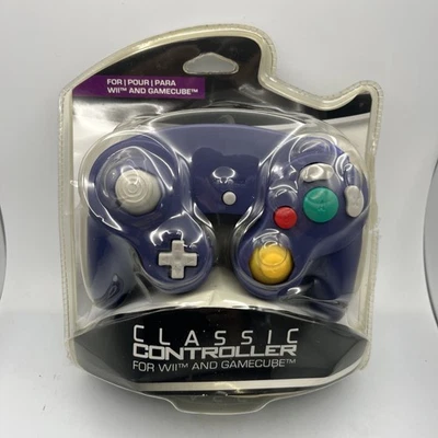 Brand New! TTX TECH WII GAMECUBE CLASSIC CONTROLLER - Indigo Color - Image 1 of 4