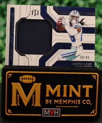 CeeDee Lamb 2024 Panini National Treasures Tremendous Treasures #TTS-CLB - Image 1 of 2