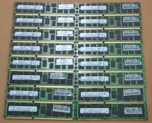 HP G8 Server 256GB RAM Kit 16 x 16GB PC3-12800R ECC RDIMM 672631-B21 672612-081 - Picture 1 of 2
