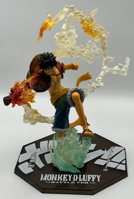 Figura Figuarts ZERO One Piece Monky D. Luffy versión de batalla Red Hawk auténtico Foto 1 de 2
