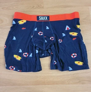 SAXX Ballpark Pouch Vibe Super Soft Men's Boxer Brief Size Medium - Picture 1 of 2