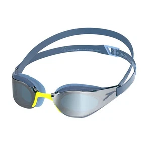 Speedo Fastskin Hyper Elite Mirror Swimming Goggles, Night/Cobalt/Silver Mirror - Foto 1 di 6