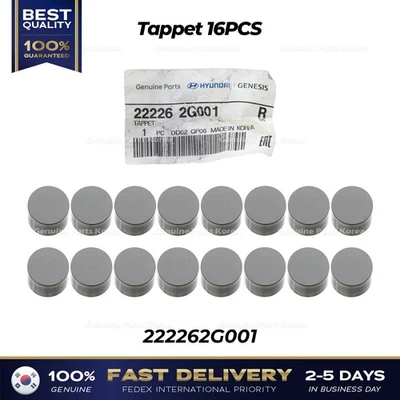 ⭐Genuine⭐ Tappet 16PCS 222262G001 for Hyundai Genesis Kia - Image 1 of 4