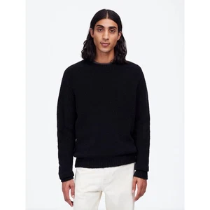 Madewell Boucle Rundhalsausschnitt Pullover Wollmischung Pullover Herren schwarz Small neu mit Etikett - Bild 1 von 13