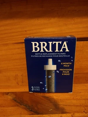 Original Brita Water Bottle Replacement Filters - 3-pack NEW SEALED - Image 1 of 4