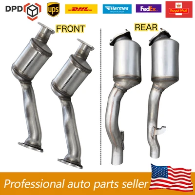 Front+Rear Catalytic Converters For Porsche Cayenne 2011-2018 S Hybrid 3.0L V6 - Image 1 of 4