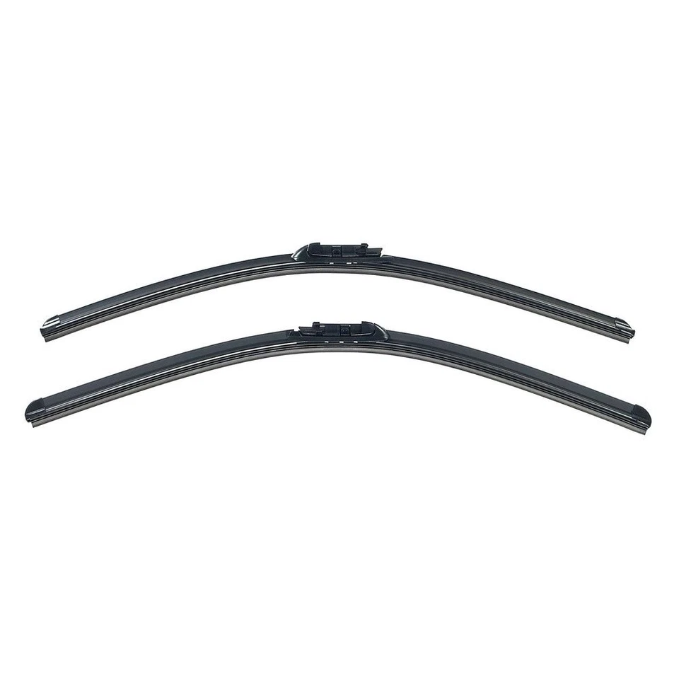For BMW 550i 06-10 Wiper Blade Aerotwin 24" Driver & 23" Passenger Side Black Foto 1 de 4