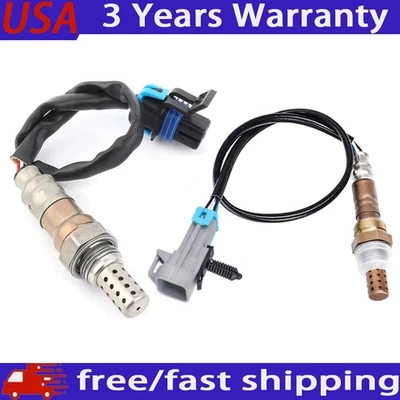 2PCS Up+Down Oxygen Sensor For 2001-04 Buick Century 3.1L Chevrolet Impala 3.4L - Image 1 of 4