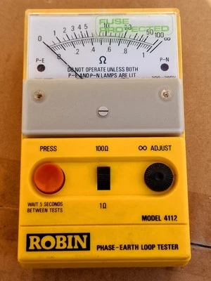 Robin Phase - Earth loop tester 4112 No Cables Included - Image 1 of 4