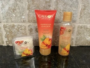 Calgon Take Me Away Bubble Bath, Body Wash & Bath Salts Hawaiian Ginger (travel) - Picture 1 of 2