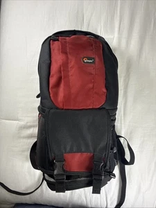 Lowepro Fastpack 100 Camera Bag Backpack Used 4 Times EUC Red Dividers Padding - Picture 1 of 15