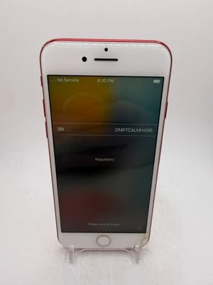 Apple iPhone 7 - Rojo - 128 GB - tal cual para salvamento/piezas/desmontaje Foto 1 de 4