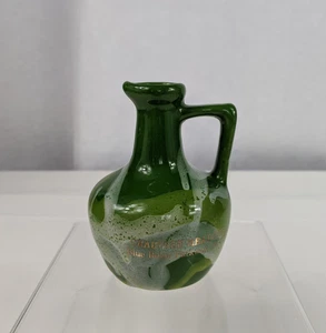 Crabtree Meadows North Carolina Green Souvenir Pitcher Mini Jug Paden City Art - Picture 1 of 12