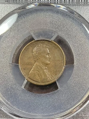 PCGS AU50 1909 S VDB LINCOLN WHEAT CENT SCARCE KEY DATE NICE AND ORIGINAL - Image 1 of 3