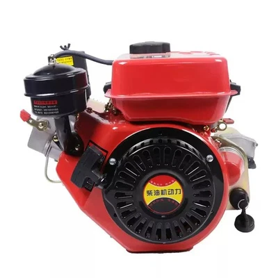 Single-Cylinder Air-Cooled Diesel Engine Gas-to-Diesel Conversion Micro-Tiller - Image 1 of 4
