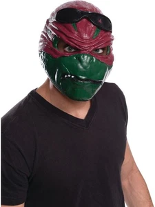 ⭐ Teenage Mutant Ninja Turtles TMNT Movie Raphael Face Mask Rubies Adult NEW ⭐ - Picture 1 of 1