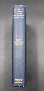 American History and its Geographic Conditions by Ellen Churchill Semple - Imagen 1 de 7