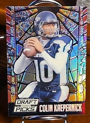 2015 Panini Prizm Collegiate Draft Picks Colin Kaepernick Stained Glass  - Image 1 of 3