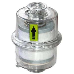 Vacuum Pump Oil Mist Exhaust Filter with Transparent Shell, KF25 Mount - Picture 1 of 6