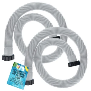 U.S. Pool Supply Above Ground Pool Hose Replacement 1.5" Diameter x 59", 2 Pack - Picture 1 of 5