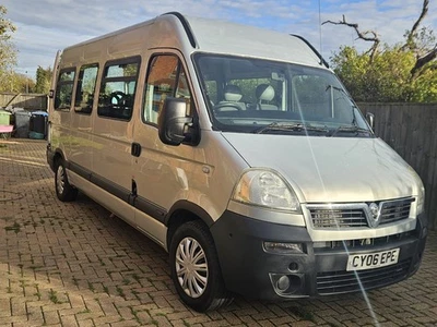 2006 VAUXHALL MOVANO MWB 15 SEATER MINIBUS 2.5 IDEAL USABLE MINIBUS OR CAMPER - Image 1 of 4