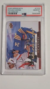 2020-21 Upper Deck UD Canvas Dylan Cozens Young Guns RC PSA 10 Buffalo Sabres - Picture 1 of 3
