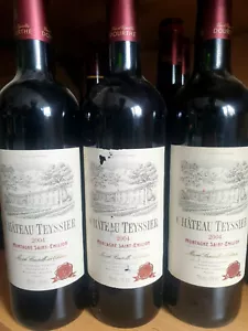 6 Flaschen Chateau Teyssier Saint-Emilion 2004 Weinkellerauflösung - Bild 1 von 1