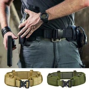 Cintura Molle Tattica Durevole Militare Cintura Uomo Militare Belt - Foto 1 di 11