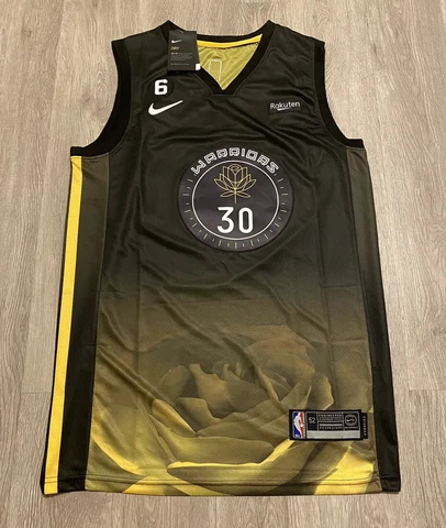 Stephen Curry GS Warriors Swingman Nike City Edition 2022-2023 Jersey XL 52 Cover
