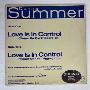 Donna Summer – Love Is In Control (Finger On The Trigger) Vinyl, LP 1982 Promo - Bild 1 von 2
