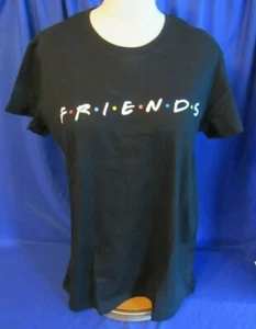 Camisa Friends Programa de TV Mangas Cortas Cuello Redondo Verano Informal Algodón Camisetas - Imagen 1 de 11