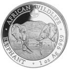 Silbermünze Elefant Privy Mark WMF Berlin 2020 - Somalia - im Etui - 1 Oz ST