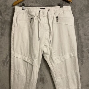 Carbon Freedom Flex Herren XL weiß Jogginghose Kordelzug Baumwolle Elasthan Mischung - Bild 1 von 9