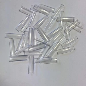 Bolsa de recarga con punta de uñas recta transparente USN (500 puntas/bolsa) *Elige cualquier tamaño* - Imagen 1 de 12