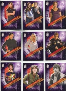 Juego de cartas de persecución completa atemporal de Doctor Who #1-10 - Imagen 1 de 2