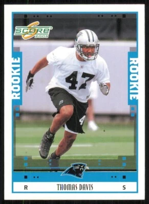 2005 Score Glossy #343 Thomas Davis - Image 1 of 2