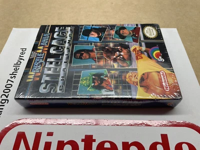 Nes Nintendo WrestleMania Steel Cage Challenge New Factory Sealed WWF - Image 1 of 4